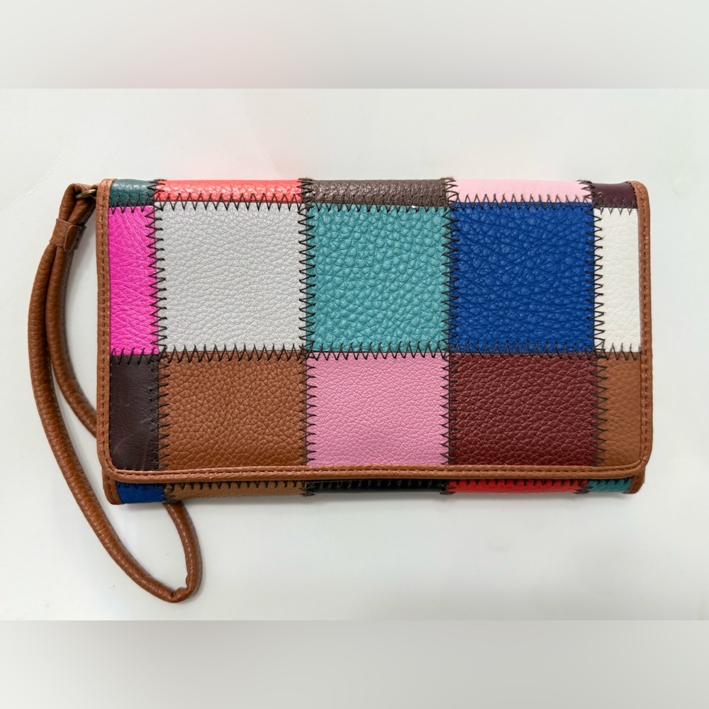 Kooba Multicolor Patchwork leather Clutch